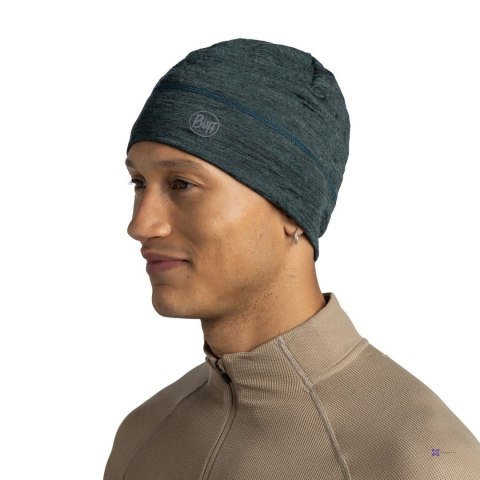 Czapka Buff Merino Lightweight, multistripes forest