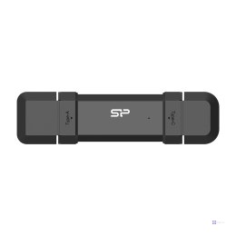 SSD Silicon Power DS72 250GB USB-A USB-C Black