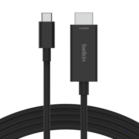 Kabel Belkin Connect USB-C to HDMI 2.1 Cable 2m Black (WYPRZEDAŻ)