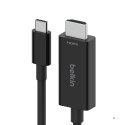 Kabel Belkin Connect USB-C to HDMI 2.1 Cable 2m Black (WYPRZEDAŻ)