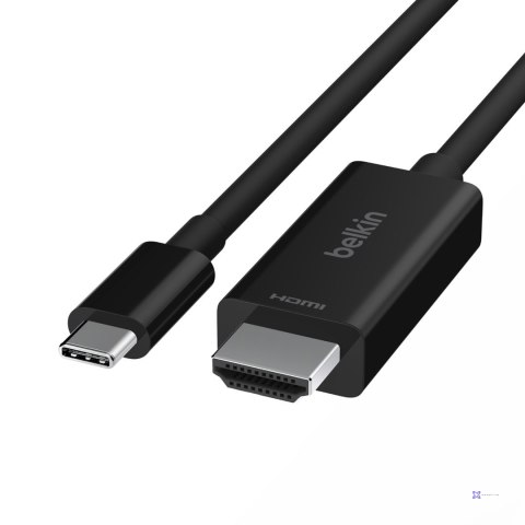 Kabel Belkin Connect USB-C to HDMI 2.1 Cable 2m Black (WYPRZEDAŻ)