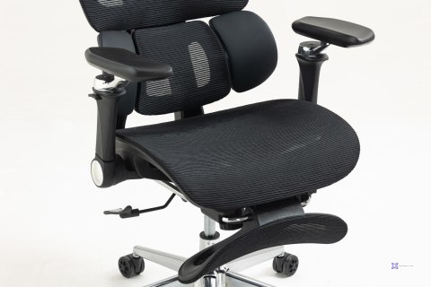 Activejet Fotel biurowy Ergonomiczny YK848 czarny