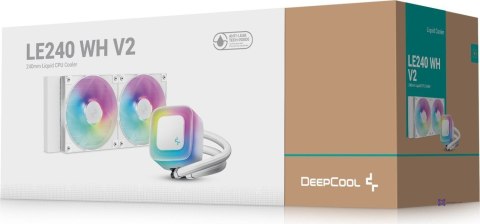 Chłodzenie wodne DeepCool LE240 WH V2
