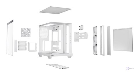 OBUDOWA BE QUIET! Light Base 500 LX White