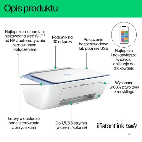 Urządzenie wielofunkcyjne HP DeskJet 2822e (588R4B)