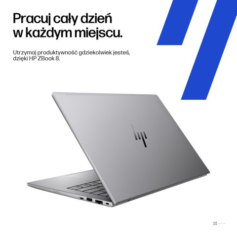 HP ZBook 8 G1ak 14 Ryzen AI 7 PRO 350 14.0"WUXGA IPS 400nits AG 16GB DDR5 5600 SSD1TB Radeon 860M Cam IR 5 MPx 62Wh W11Pro 3Y On