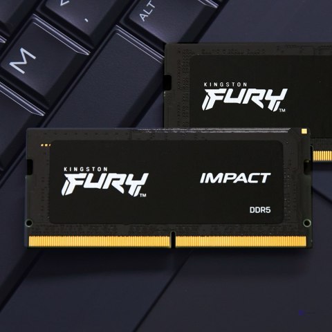 KINGSTON DDR5 SODIMM 64GB 5600Hz CL40 KITx2 FURY Impact PnP (WYPRZEDAŻ)