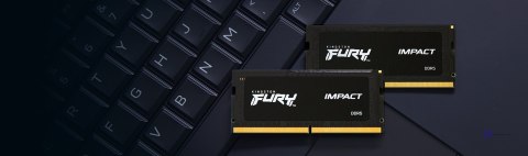 KINGSTON DDR5 SODIMM 64GB 5600Hz CL40 KITx2 FURY Impact PnP (WYPRZEDAŻ)
