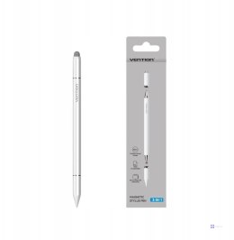 Magnetyczny rysik Vention 3 w 1 ze stopu aluminium biały