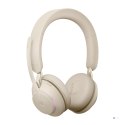 Słuchawki nauszne bezprzewodowe Jabra Evolve2 65 MS Stereo Link380c, beige