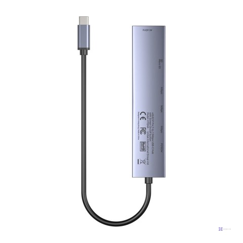 UNITEK HUB USB-C 7W1 PD 100W HDMI 2.0 Z PRZYCISKIEM ON/OFF
