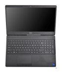 DELL PRECISION 7560 i7-11850H 32GB 256GB SSD 15" FHD (RTX A2000) (US QWERTY) Win11pro + zasilacz UŻYWANY