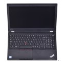LENOVO ThinkPad P52 i7-8850H 32GB 1TB SSD 15,6" 4K (Quadro P2000) (US QWERTY) Win11pro + zasilacz UŻYWANY
