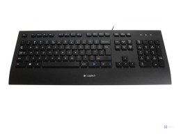 Klawiatura przewodowa Logitech Comfort K280e czarna