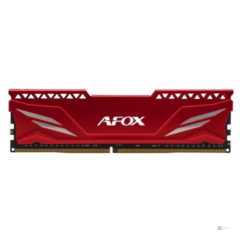 AFOX GAMING DDR4 16GB 3200MHZ CL16 RANK1 XMP2 RED AFLD416PS1CA