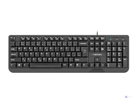 NATEC KLAWIATURA TROUT SLIM CZ/SK LAYOUT NKL-1151