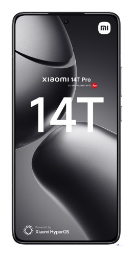 Smartfon Xiaomi 14T Pro 5G Dual Sim 12/512GB Black (WYPRZEDAŻ)
