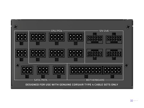 Zasilacz Corsair WS3000 3000W 80+ Platinum ATX 3.1 F.Modular