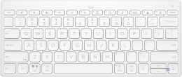 Klawiatura HP 350 Compact Multi-Device Bluetooth Keyboard bezprzewodowa biała 692T0AA