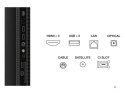 Telewizor TCL 50T69C QLED 50" 4K Ultra HD Google TV Dolby Atmos DVB-T2 Metaliczny