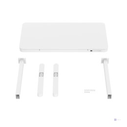 Activejet Biurko z elektryczną regulacją wysokości ET119W-C w kolorze białym. Wymiar blatu 140 x 70 cm.