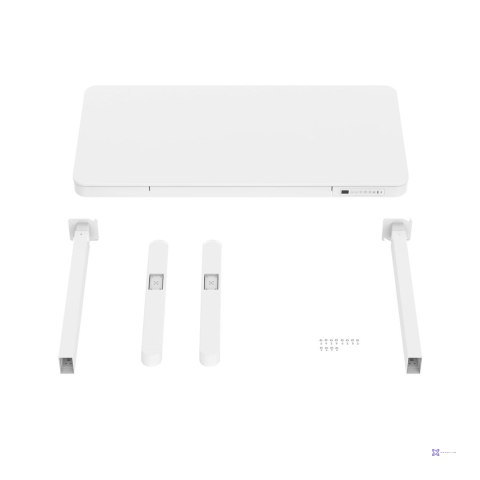 Activejet Biurko z elektryczną regulacją wysokości ET119W-C w kolorze białym. Wymiar blatu 140 x 70 cm.
