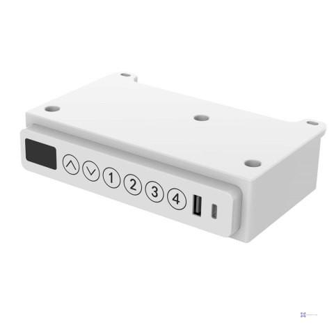 Activejet Biurko z elektryczną regulacją wysokości ET119W-C w kolorze białym. Wymiar blatu 140 x 70 cm.