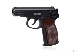 Wiatrówka pistolet RANGER PM FM KWC kal. 4,5 BBs 18 strz. FULL METAL CO2 (AAKCMD441AZB)