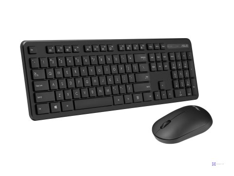 Zestaw klawiatura + mysz Asus CW100 Wireless Keyboard and Mouse Set Black