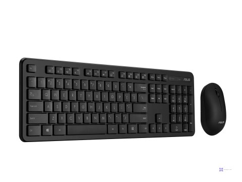 Zestaw klawiatura + mysz Asus CW100 Wireless Keyboard and Mouse Set Black