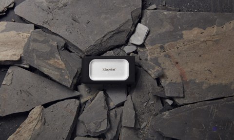 Dysk zewnętrzny SSD Kingston XS2000 (1TB; USB 3.2; srebrny; SXS2000/1000G)