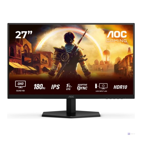 Monitor AOC 27" Q27G42XE Fast IPS QHD 180Hz 2xHDMI DP głośniki