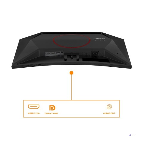 MONITOR AOC LED 23,6" C24G42E 180Hz