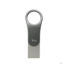 Pendrive Silicon Power Mobile C80 16GB USB 3.1/Type-C Silver