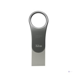 Pendrive Silicon Power Mobile C80 32GB Dual USB 3.1/Type-C Silver (SP032GBUC3C80V1S)
