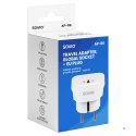SAVIO ADAPTER PODRÓŻNY GNIAZDO GLOBALNE - WTYK EU AP-06