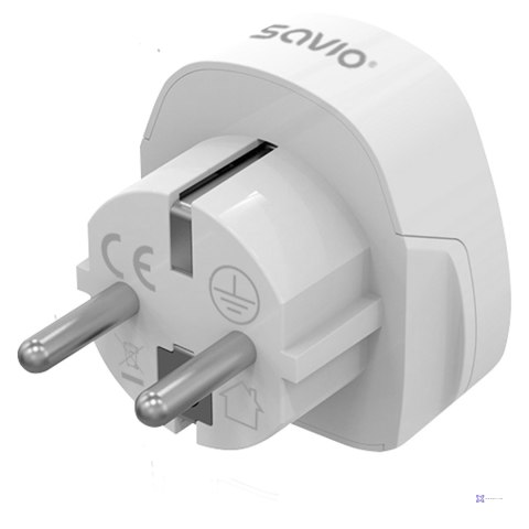 SAVIO ADAPTER PODRÓŻNY GNIAZDO GLOBALNE - WTYK EU AP-06