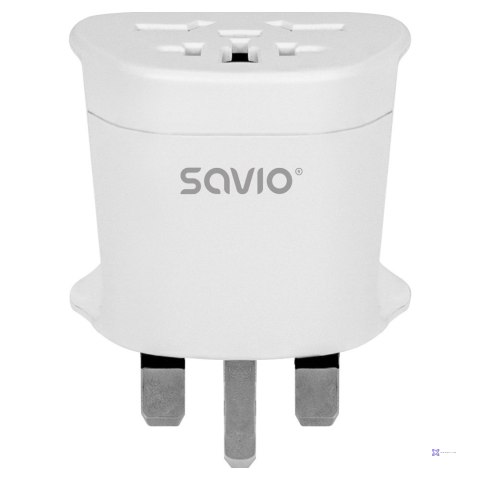 SAVIO ADAPTER PODRÓŻNY GNIAZDO GLOBALNE - WTYK UK AP-05