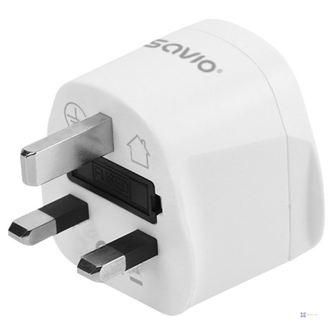 SAVIO ADAPTER PODRÓŻNY GNIAZDO GLOBALNE - WTYK UK AP-05