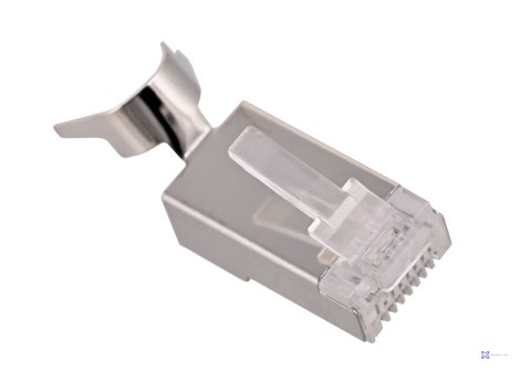 Alantec-Wtyk RJ45 STP na drut 23AWG do zacisk. NI036
