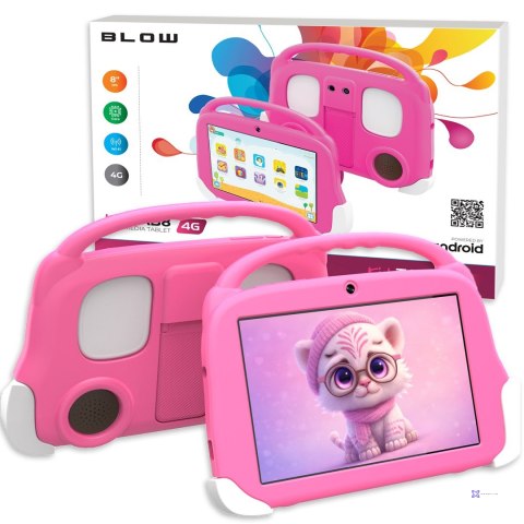 BLOW TABLET KIDSTAB8 4G 4/64GB RÓŻOWE ETUI