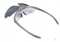 Okulary strzeleckie Wosport Tan - 3 wymienne wizjery, pasek