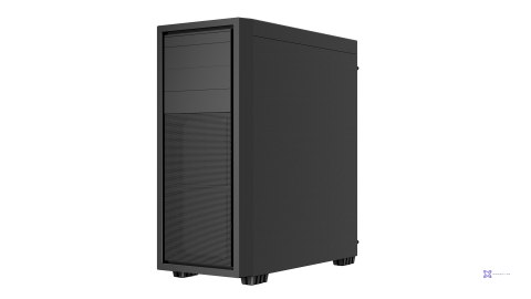 GEMBIRD OBUDOWA FORNAX K500 MIDI-TOWER (2X USB 3.0, 1X USB TYP-C, CZYTNIK KART, HD AUDIO) CZARNA