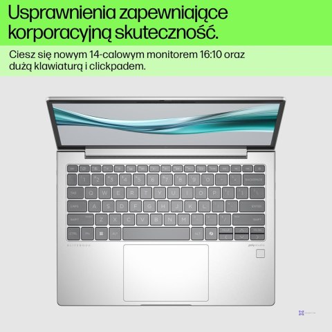 HP EliteBook 640 G11 Ultra 5 125U 14.0"WUXGA IPS 300nits AG 16GB DDR5 5600 SSD512 Intel Arc Cam 5 MPx 56Wh W11Pro Pike Silver Al