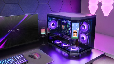 TACENS MARS MC-3TCORELCDM 7.2" IPS LCD mATX-obudowa