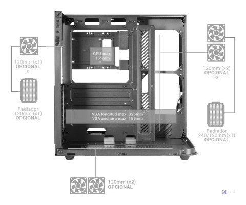 TACENS MARS MC-INFINIOLITE ATX-obudowa