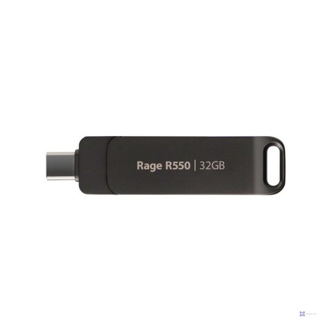 Patriot Rage R550 32GB Dual USB A+C, Alu, 100MBs