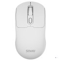 SAVIO MYSZ BEZPRZEWODOWA BT 2.4 GHZ BIAŁA MB-05