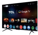 Telewizor TCL 50C61K QD-Mini LED 50" 4K Ultra HD 144Hz Google TV Dolby Atmos Metaliczny