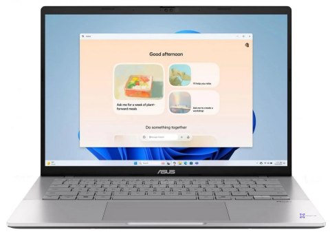 Notebook Asus Vivobook S14 S3407CA-LY008W 14"WUXGA/Ultra 7 255H/16GB/SSD1TB/Arc 140T/W11 Silver